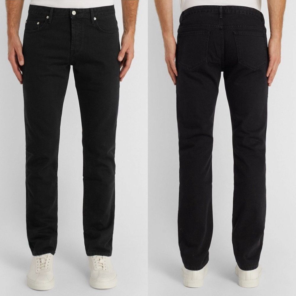 Officine Generale's • Kurt black slim fit jeans